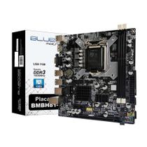 Placa-mae bmbh81-d2 box ddr3 1150p rede 10/100/1000 bluecase - 16gb / vga / hdmi