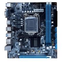 Placa Mãe BPC H110 M.2 STG DDR4 Intel LGA 1151 Micro Atx HDMI, VGA 6º e 7º geração de processadores Core i7 i5 i3 OEM