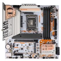 Placa Mãe ColorFire B760MMEOW WIFI D5 Orange V21, Chipset B760, Intel LGA 1700, MATX, DDR5 Placa Mãe ColorFire B760MMEOW WIFI D5 Orange V21, Chipset B760, Intel LGA 1700, MATX, DDR5