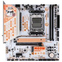 Placa Mãe ColorFire B850M-A MEOW WiFi Orange, Chipset B850, AMD AM5, mATX, DDR5 Placa Mãe ColorFire B850M-A MEOW WiFi Orange, Chipset B850, AMD AM5, mATX, DDR5