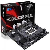 Placa Mãe Colorful H610M-E M.2 V20, Chipset H610, Intel LGA 1700, MATX, DDR4 Placa Mãe Colorful H610M-E M.2 V20, Chipset H610, Intel LGA 1700, MATX, DDR4