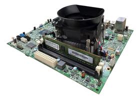 Placa Mãe Dell Optiplex 390 Mih61r 1155 I3 3220 + 4gb Ram Verde-escuro Placa Mãe Dell Optiplex 390 Mih61r 1155 I3 3220 + 4gb Ram Verde-escuro