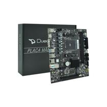 Placa Mãe Duex Dx A320Zg AM4 VGA DDR4 - Motherboard de Alta Performance