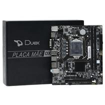 Placa Mãe Duex DX H110ZG M2, Chipset H110, Intel LGA 1151, MATX, DDR4