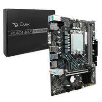 Placa Mãe Duex DX-H610ZG M2, Chipset H610, Intel LGA 1700, MATX, DDR4, 64GB