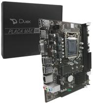 Placa Mãe Duex Dx H61Z M2, Intel 2/3 Geração, Ddr3, Socket