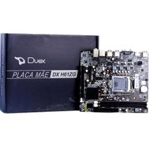 Placa Mãe Duex DX H61ZG Box para Intel LGA 1155 Memória DDR3 Som Video e Rede