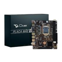 Placa Mãe Duex DX H61zg M2 Socket Lga1155 Vga Ddr3 16gb 1600mhz