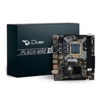 Placa Mãe Duex DX H81ZG Box para Intel LGA 1155 Memória DDR3 Som Video e Rede