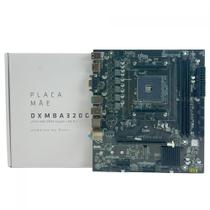 Placa Mãe Duex Dxmba320g, Chipset A320, Amd Am4, Matx, Ddr4