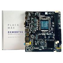 Placa Mãe Duex DXMBB75G M2, Socket Intel LGA1155, DDR3, M.2 NVMe, USB 3.0, Rede Gigabit 10/100/100, HDMI - Micro ATX