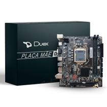 Placa-Mãe DUEX p/ Intel LGA 1151 chipset Intel H110 mATX M.2, DDR4, VGA, HDMI H110ZG M2