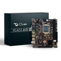 Placa-Mãe DUEX p/ Intel LGA 1155 chipset Intel H61, mATX M.2, DDR3, VGA, HDMI - H61ZG M2