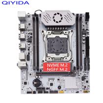 Placa Mãe Gamer Intel Xeon V3 V4 X99 Qiyida Branca Lga 2011