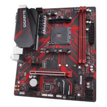Placa Mãe Gaming B450m Amd Am4 2xddr4 Matx Gigabyte