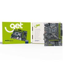 Placa-Mãe Get H470 DDR4 64GB M.2 Intel HDMI, SATA III, USB Placa-Mãe Get H470 DDR4 64GB M.2 Intel HDMI, SATA III, USB