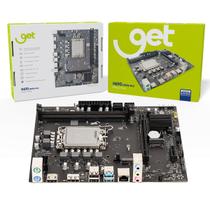 Placa-Mãe Get H610 M2 LGA 1700 DDR4 Intel M.2 NVMe HDMI mATX