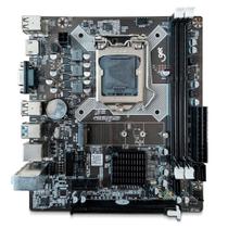 Placa Mãe GET H81 Soquete LGA S1150 DDR3, com Slot para SSD M.2, Gigabit LAN, Porta HDMI e VGA, EFI BIOS, Goldentec