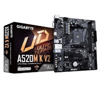Placa Mae Gigabyte Amd Ryzen Am4 A520M K V2 1.1 Ddr4 - Matx M.2 Nvme