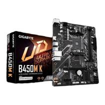 Placa Mãe Gigabyte B450M K AM4 mATX DDR4