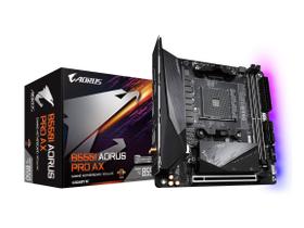 Placa-mãe GIGABYTE B550I AORUS PRO AX AM4 AMD DDR4