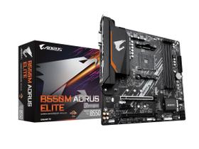 Placa-Mãe GIGABYTE B550M AORUS Elite AM4 - DDR4, PCIe 4.0
