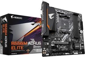 Placa mae gigabyte b550m aorus elite ddr4 socket am4 chipset amd b550m