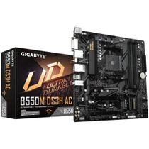 Placa Mãe Gigabyte B550M DS3H AC Wi Fi AMD AM4 mATX DDR4