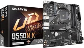 Placa Mãe Gigabyte B550M K, AM4, 4x DDR4 (até 128GB), 2x M.2, 4x SATA, USB 3.2, HDMI