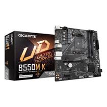 Placa Mãe Gigabyte B550M K AM4 HDMI DDR4 rev.1.0 7172 Placa Mãe Gigabyte B550M K AM4 HDMI DDR4 rev.1.0 7172