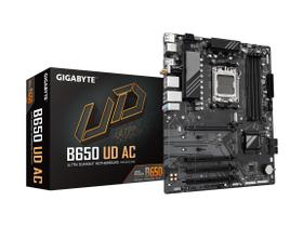 Placa-mãe GIGABYTE B650 UD AC AM5 DDR5 PCIe 4.0 Wi-Fi 6E Placa-mãe GIGABYTE B650 UD AC AM5 DDR5 PCIe 4.0 Wi-Fi 6E