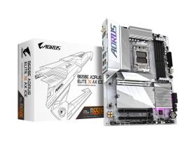 Placa-Mãe GIGABYTE B650E AORUS Elite AX - AM5 LGA 1718 - Ice