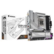 Placa Mãe Gigabyte B650M AORUS ELITE AX ICE, Chipset B650, AMD AM5, MATX, DDR5
