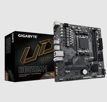 Placa Mãe Gigabyte B650M H, Chipset B650, AMD AM5, MATX, DDR5