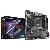 Placa mãe gigabyte b760m aorus elite ddr5, chipset b760, intel lga 1700, matx - b760m aorus elite Placa mãe gigabyte b760m aorus elite ddr5, chipset b760, intel lga 1700, matx - b760m aorus elite