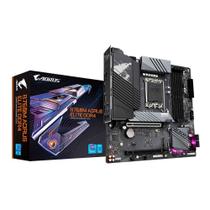 Placa Mãe Gigabyte B760M Aorus Elite R1.2, DDR4, LGA1700, Micro ATX