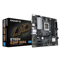 Placa Mãe Gigabyte B760M D3HP (LGA 1700 - DDR4 5333 O.C) - USB 3.2 - Slot M.2 - Q-Flash Plus - MATX Placa Mãe Gigabyte B760M D3HP (LGA 1700 - DDR4 5333 O.C) - USB 3.2 - Slot M.2 - Q-Flash Plus - MATX