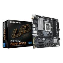 Placa Mãe Gigabyte B760M D3HP WiFi 6 LGA 1700 - DDR5 - USB 3.2 - Slot M.2 - Q-Flash Plus - Micro ATX