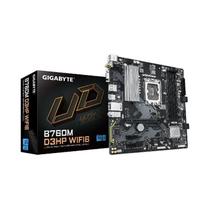 Placa Mãe Gigabyte B760M D3HP WIFI6 LGA 1700 4xDDR5 Chipset B760 mATX Placa Mãe Gigabyte B760M D3HP WIFI6 LGA 1700 4xDDR5 Chipset B760 mATX