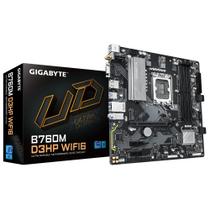 Placa Mãe Gigabyte B760M D3HP WIFI6 LGA 1700 DDR5 Placa Mãe Gigabyte B760M D3HP WIFI6 LGA 1700 DDR5
