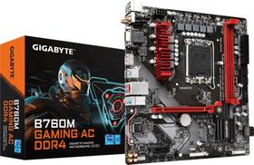 Placa Mãe Gigabyte B760M Gaming AC DDR5 Intel LGA 1700 DDR5