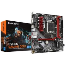 Placa Mãe Gigabyte B760M GAMING DDR4 (rev. 1.0), LGA 1700, Micro ATX