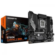Placa Mãe Gigabyte B760M GAMING X GEN5, Chipset B760, Intel LGA 1700, M-ATX, DDR5 Placa Mãe Gigabyte B760M GAMING X GEN5, Chipset B760, Intel LGA 1700, M-ATX, DDR5