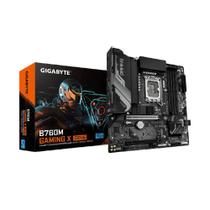Placa Mãe Gigabyte B760M Gaming X GEN5 LGA 1700 4xDDR5 Chipset Intel B760 mATX Placa Mãe Gigabyte B760M Gaming X GEN5 LGA 1700 4xDDR5 Chipset Intel B760 mATX