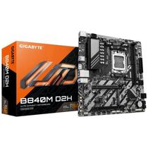 Placa Mãe Gigabyte B840M D2H AM5 2xDDR5 Chipset B840 mATX