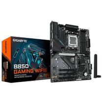 Placa Mãe Gigabyte B850 GAMING WIFI 6, AMD AM5, ATX, DDR5, RGB, Wi-Fi 6, Bluetooth, Preto - B85GW-00