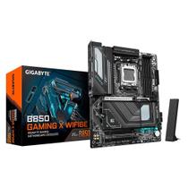 Placa Mãe Gigabyte B850 GAMING X WIFI6E, AMD AM5, ATX, DDR5, RGB, Wi-Fi 6E, Bluetooth, Preto - B85GMX6-00