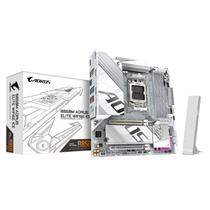 Placa Mãe Gigabyte B850M AORUS ELITE ICE WIFI6E AM5 4xDDR5 AMD B850 mATX