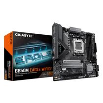 Placa Mãe Gigabyte B850M Eagle WiFi 6E Socket AM5 Chipset AMD B850 ATX Placa Mãe Gigabyte B850M Eagle WiFi 6E Socket AM5 Chipset AMD B850 ATX