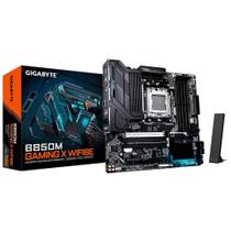 Placa Mãe Gigabyte B850M GAMING X WIFI6E, AMD AM5, Micro ATX, DDR5, RGB, Wi-Fi 6E, Bluetooth, Preto - B85MG6-00